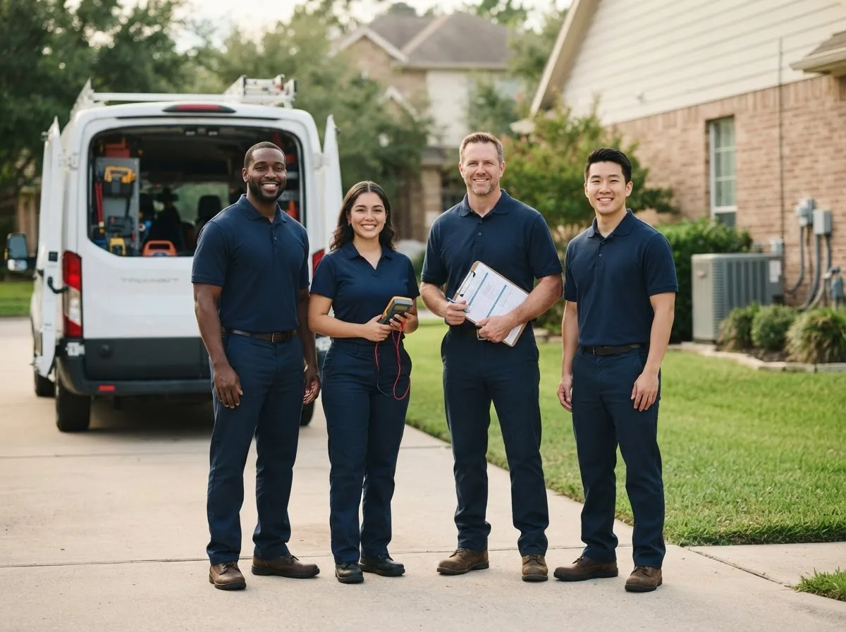 Certified HVAC technician near La Villa, TX
